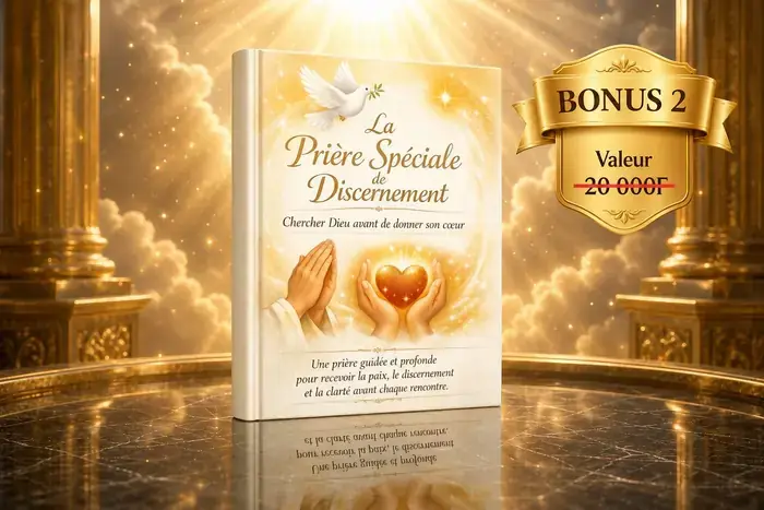 Bonus 2 — LA PRIÈRE SPÉCIALE DE DISCERNEMENT